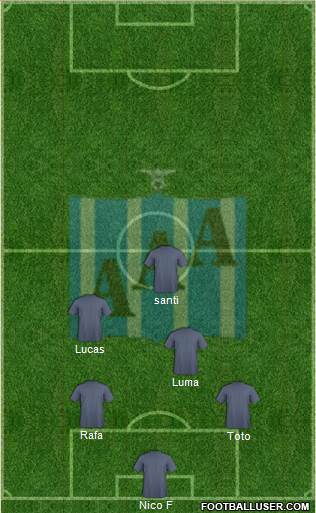 AA Arapongas Formation 2013