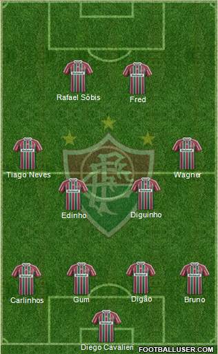 Fluminense FC Formation 2013