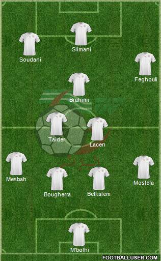 Algeria Formation 2013