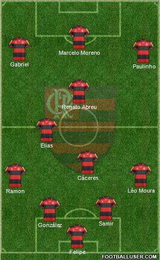 CR Flamengo Formation 2013