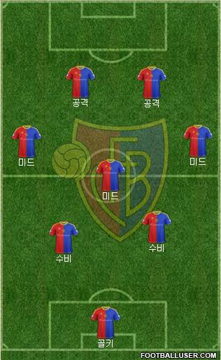 FC Basel Formation 2013