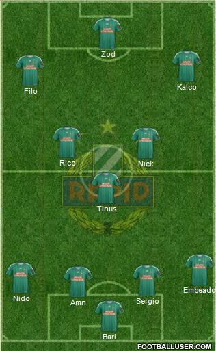 SK Rapid Wien Formation 2013