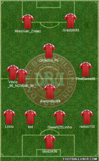 Denmark Formation 2013