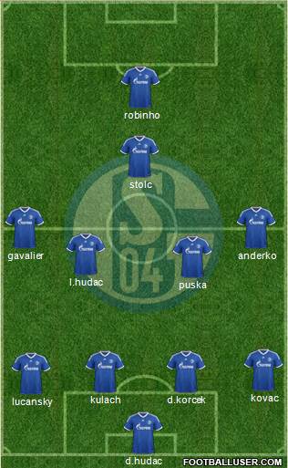 FC Schalke 04 Formation 2013