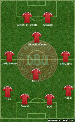 Denmark Formation 2013