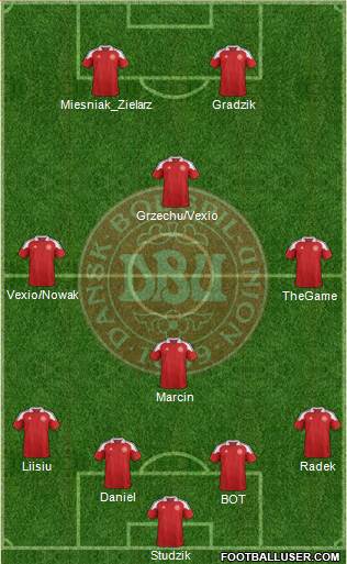 Denmark Formation 2013