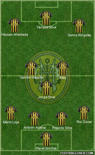 Sport Clube Beira-Mar Formation 2013