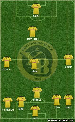 BSC Young Boys Formation 2013