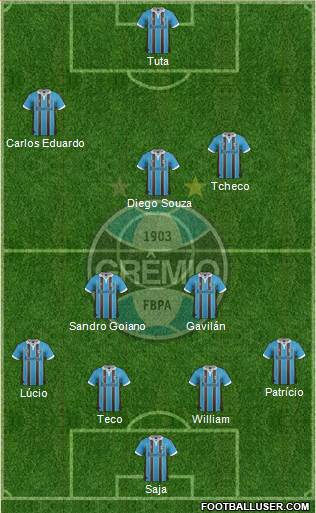 Grêmio FBPA Formation 2013