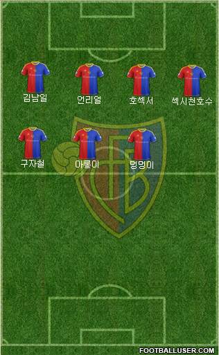 FC Basel Formation 2013