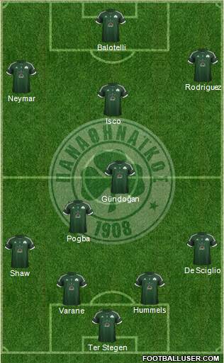 Panathinaikos AO Formation 2013