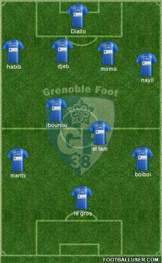 Grenoble Foot 38 Formation 2013