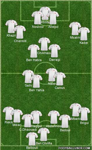 Tunisia Formation 2013