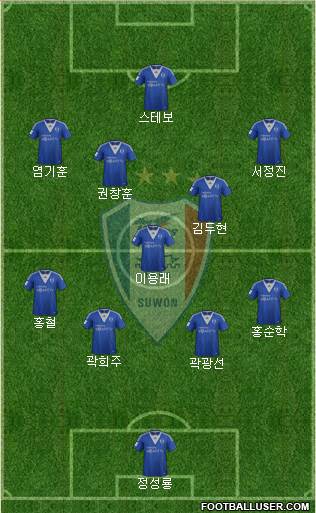 Suwon Samsung Blue Wings Formation 2013