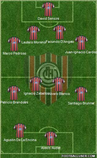 Chacarita Juniors Formation 2013