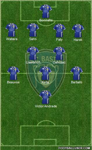 Sporting Club Bastia Formation 2013