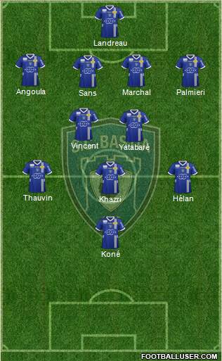 Sporting Club Bastia Formation 2013