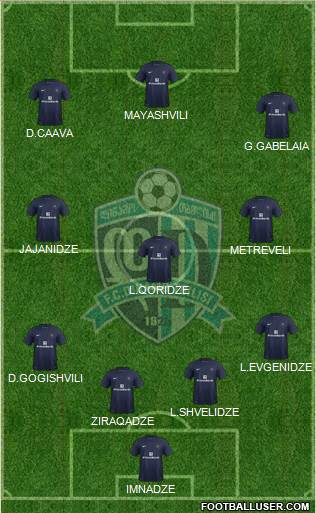 Dinamo Tbilisi Formation 2013