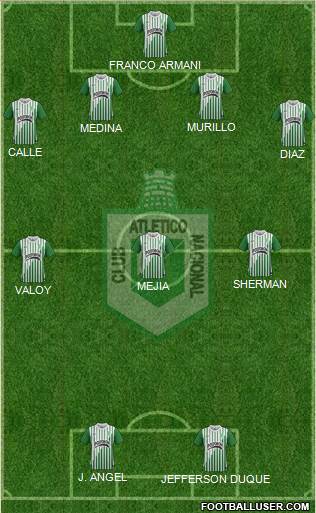 CDC Atlético Nacional Formation 2013