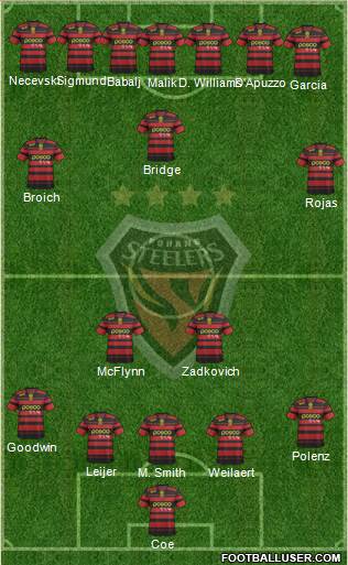 Pohang Steelers Formation 2013