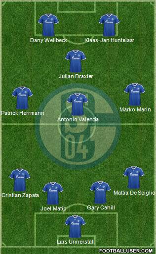 FC Schalke 04 Formation 2013