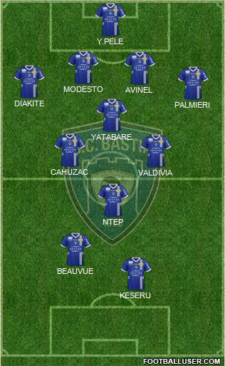 Sporting Club Bastia Formation 2013