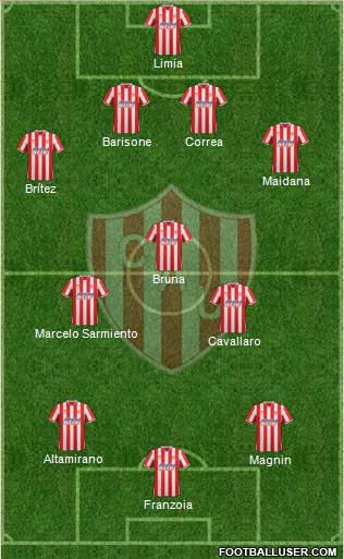 Unión de Santa Fe Formation 2013