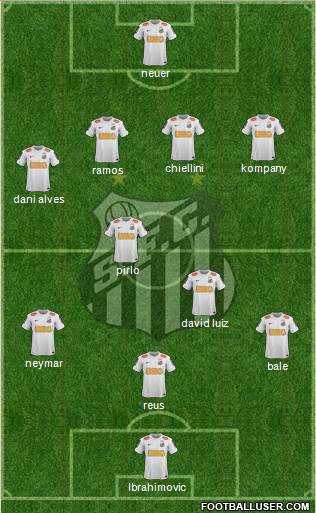 Santos FC Formation 2013