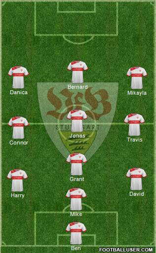 VfB Stuttgart Formation 2013