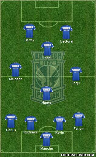 Lech Poznan Formation 2013