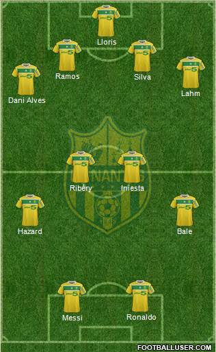 FC Nantes Formation 2013