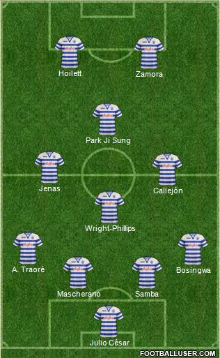 Queens Park Rangers Formation 2013