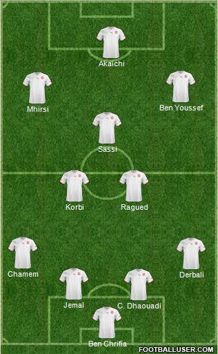 Tunisia Formation 2013