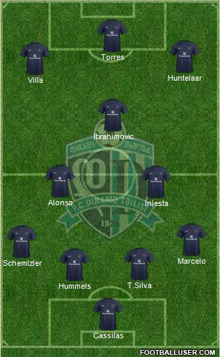 Dinamo Tbilisi Formation 2013