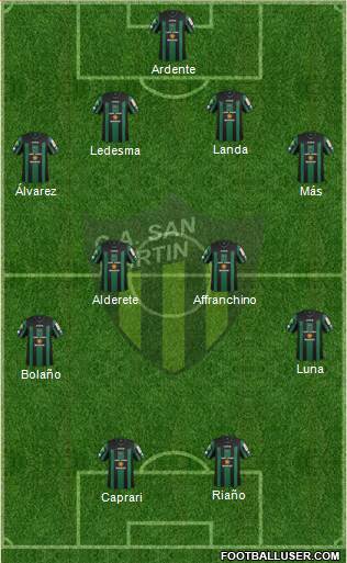 San Martín de San Juan Formation 2013