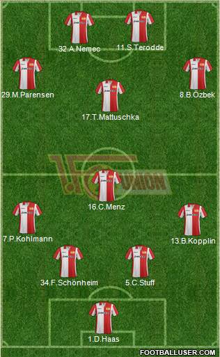 1.FC Union Berlin Formation 2013