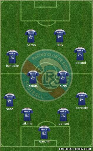 Racing Club de Strasbourg-Football Formation 2013