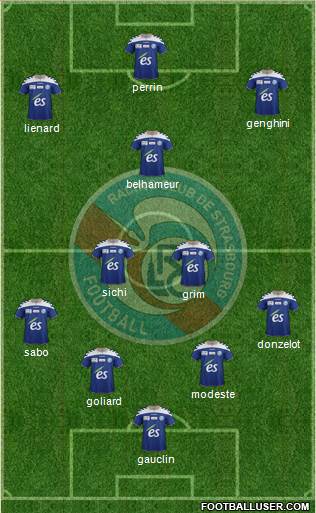 Racing Club de Strasbourg-Football Formation 2013