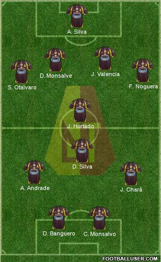 CC Deportes Tolima Formation 2013