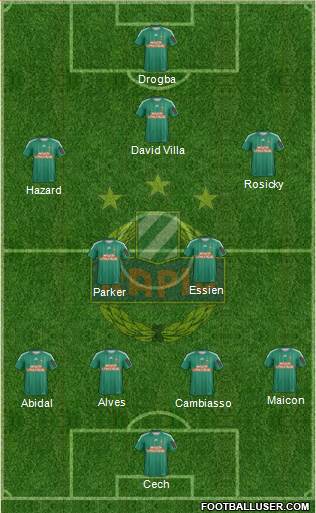 SK Rapid Wien Formation 2013