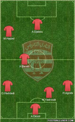 Club Africain Tunis Formation 2013