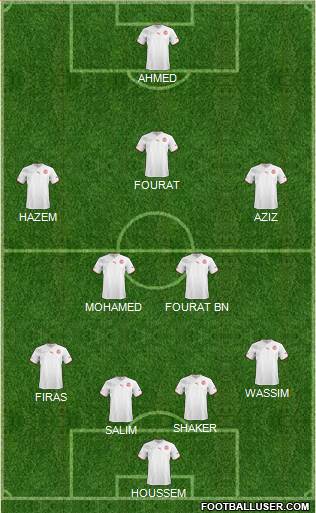 Tunisia Formation 2013