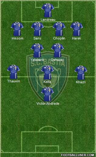 Sporting Club Bastia Formation 2013