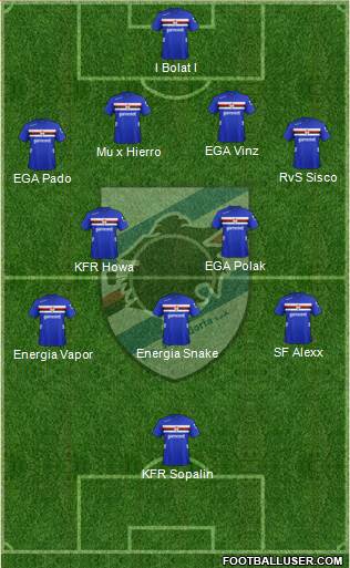 Sampdoria Formation 2013