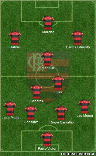 CR Flamengo Formation 2013