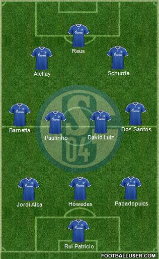 FC Schalke 04 Formation 2013