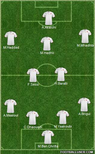 Tunisia Formation 2013