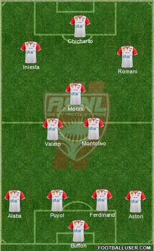 A.S. Nancy Lorraine Formation 2013