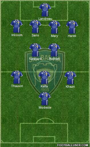 Sporting Club Bastia Formation 2013