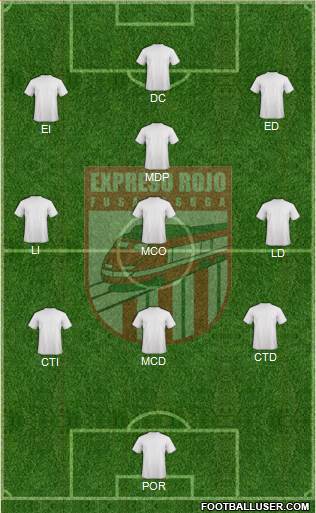 CD Expreso Rojo Formation 2013